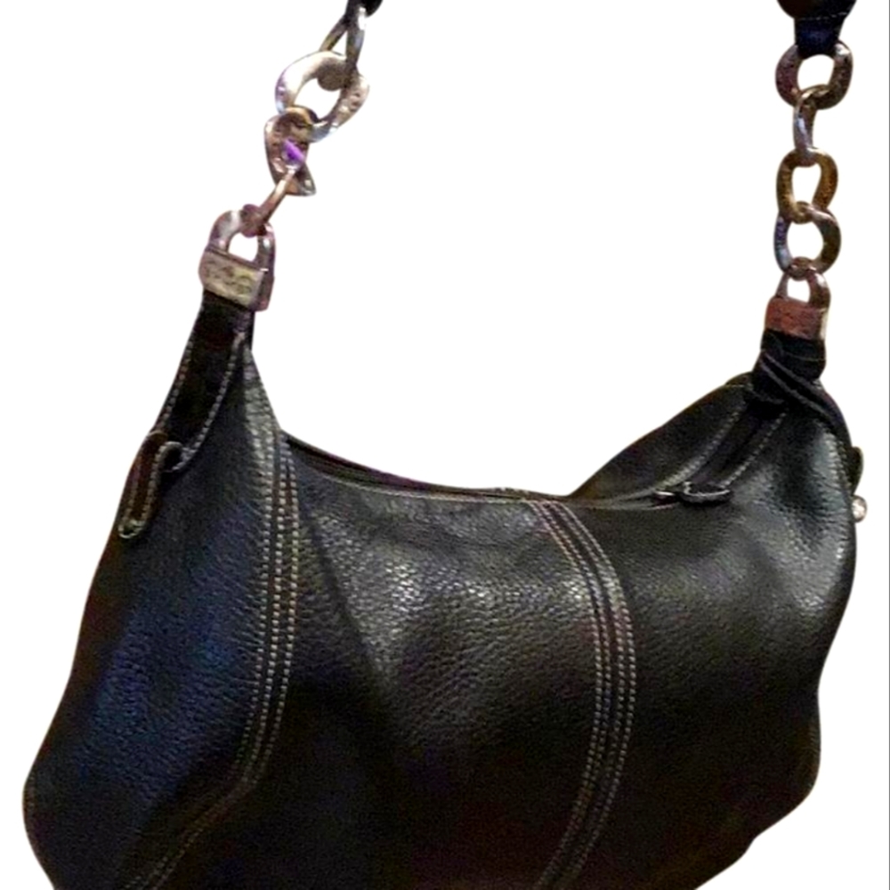 Brighton Leather Hobo  Shoulder Bag Purse